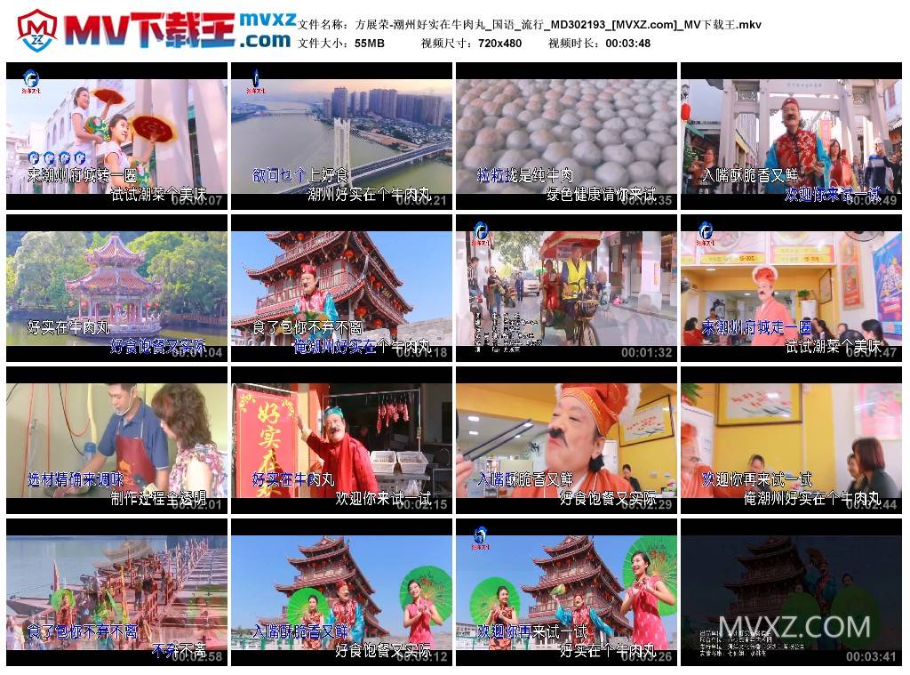 方展荣-潮州好实在牛肉丸_国语_流行_MD302193